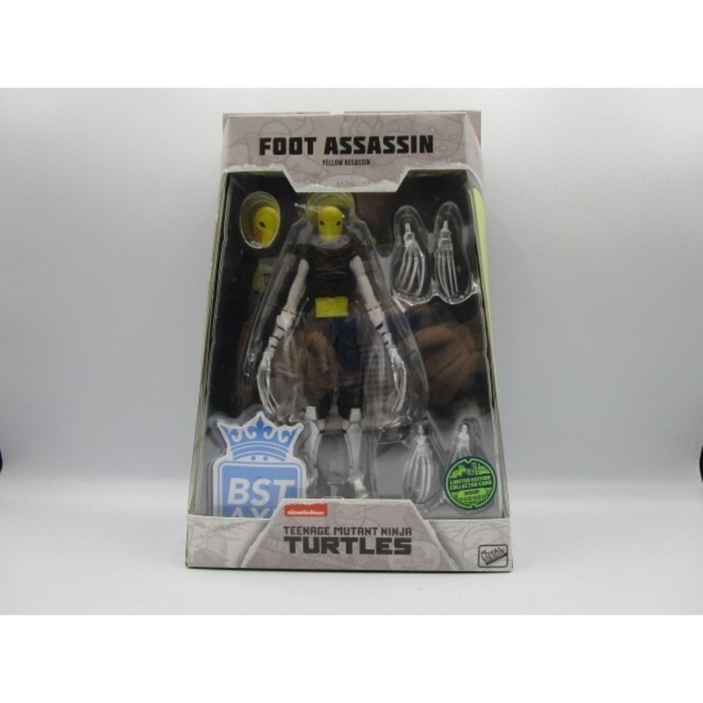 Loyal Subjects BST AXN Foot Assassin Yellow 5" Action Figure TMNT